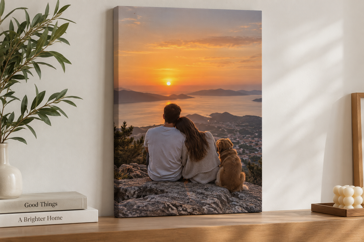 40x60 Kişiye Özel Kanvas Tablo