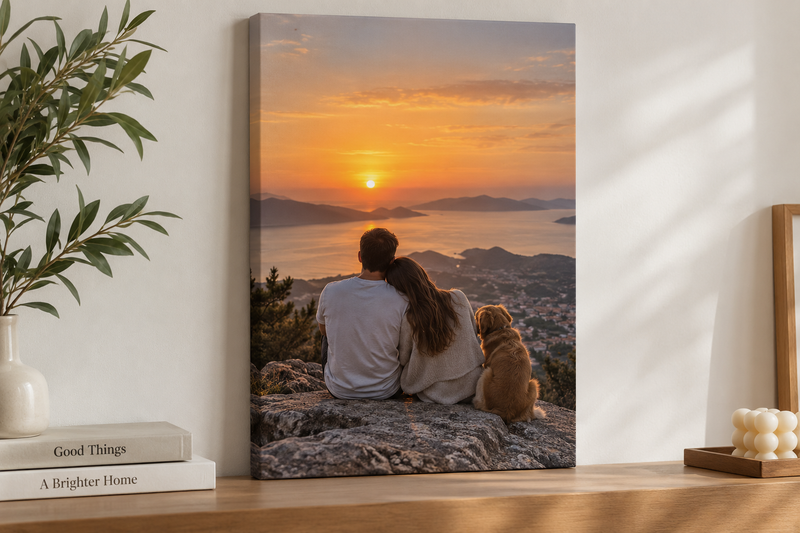 40x60 Kişiye Özel Kanvas Tablo