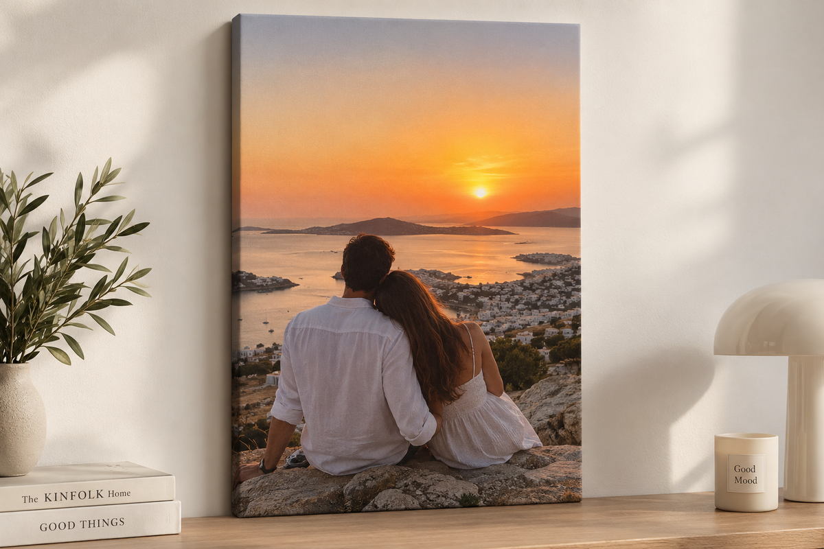 40x60 Kişiye Özel Kanvas Tablo