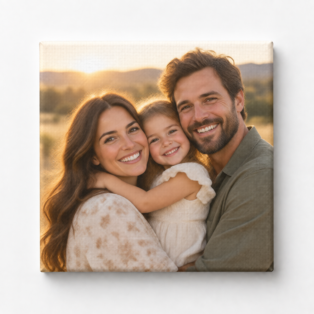 20x20 Kişiye Özel Kanvas Tablo