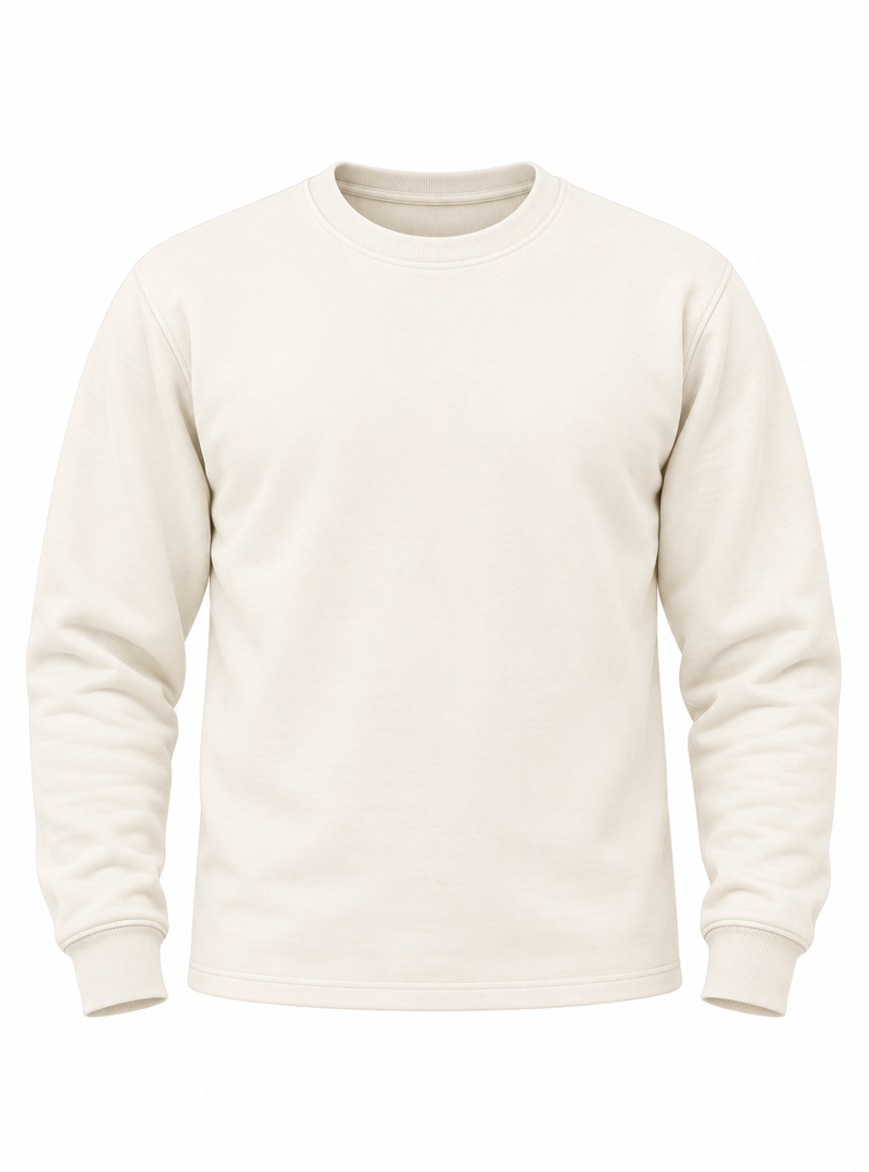 Kişiye Özel Kapüşonsuz Sweatshirt Tasarla – Rahat Kalıp