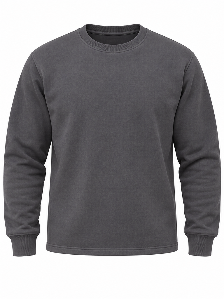 Kişiye Özel Kapüşonsuz Sweatshirt Tasarla – Rahat Kalıp