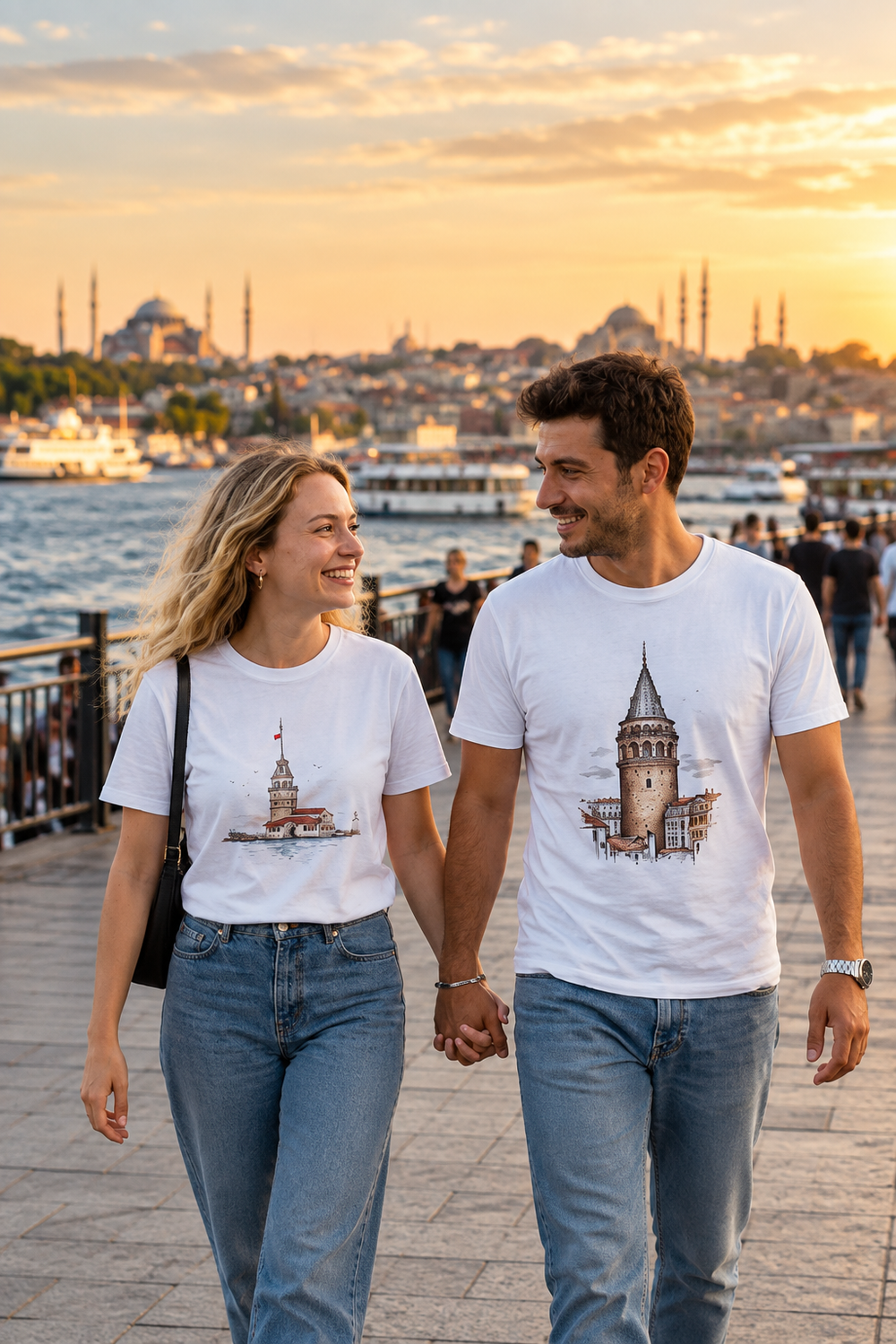 Kişiye Özel Baskılı Unisex Tişört Tasarla – Normal Kalıp